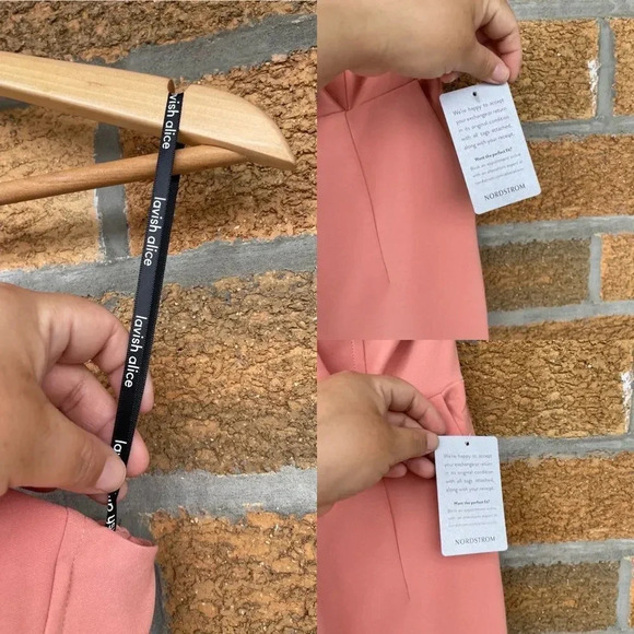 LAVISH ALICE One-shoulder Cape-detail Crepe Jumpsuit In Coral size 2 - Picture 11 of 13